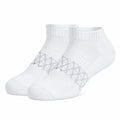 Calzini alla caviglia 43-46 in maglia bianco e grigio - stile sportivo