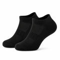 Calze corte 43-46 in maglia elasticizzata nere - traspiranti per uso quotidiano